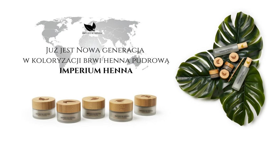 Już jest Nowa generacja w koloryzacji brwi henna pudrową IMPERIUM HENNA